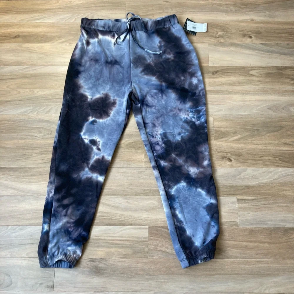 Lexington Avenue Tie Dye print jogger pull on pant Size L - Picture 5 of 10